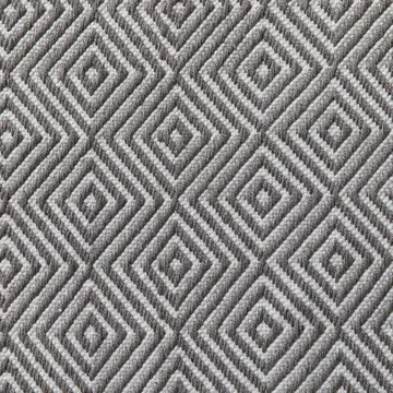 Diamond matta 140x200 cm - Grey - Formgatan