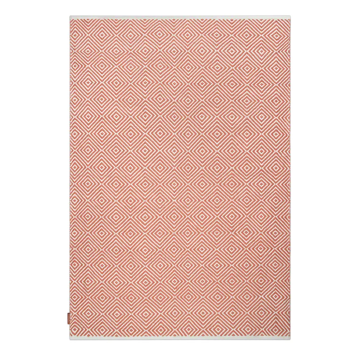 Diamond matta 170x230 cm - Burnt orange - Formgatan