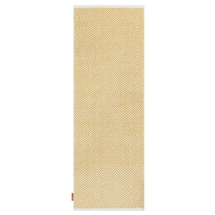 Diamond matta 70x200 cm - Yellow - Formgatan