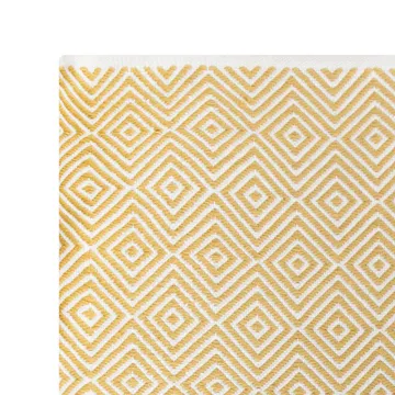 Diamond matta 70x200 cm - Yellow - Formgatan