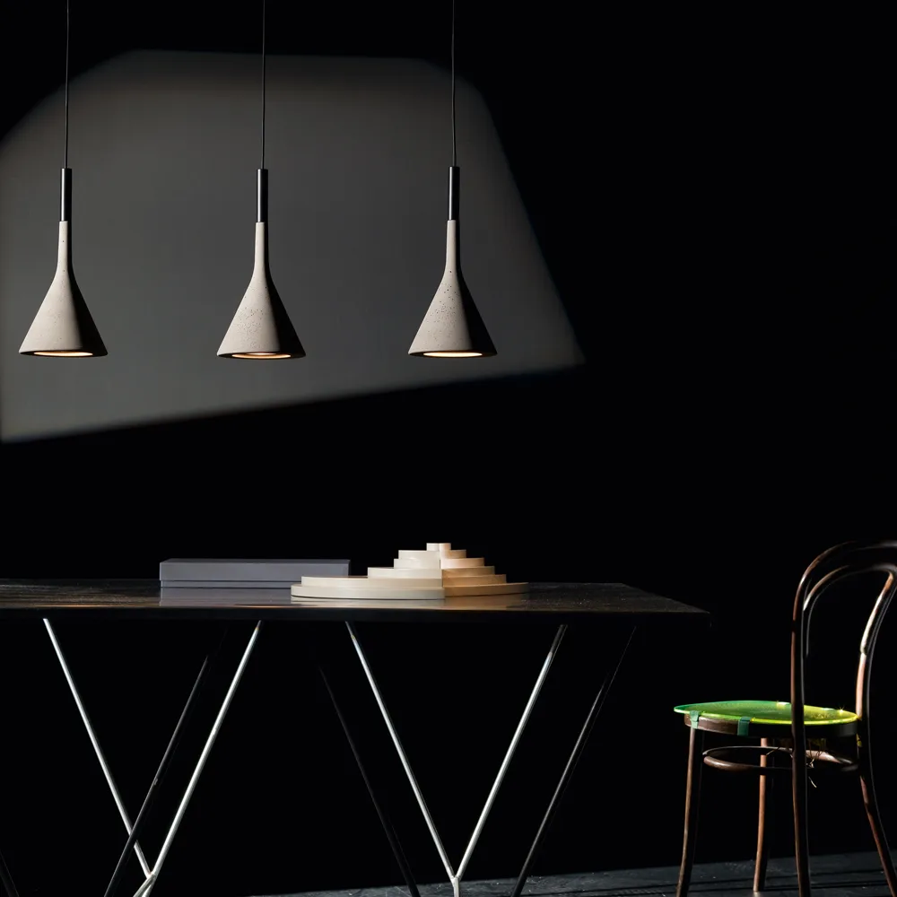 Aplomb pendel, gul Foscarini