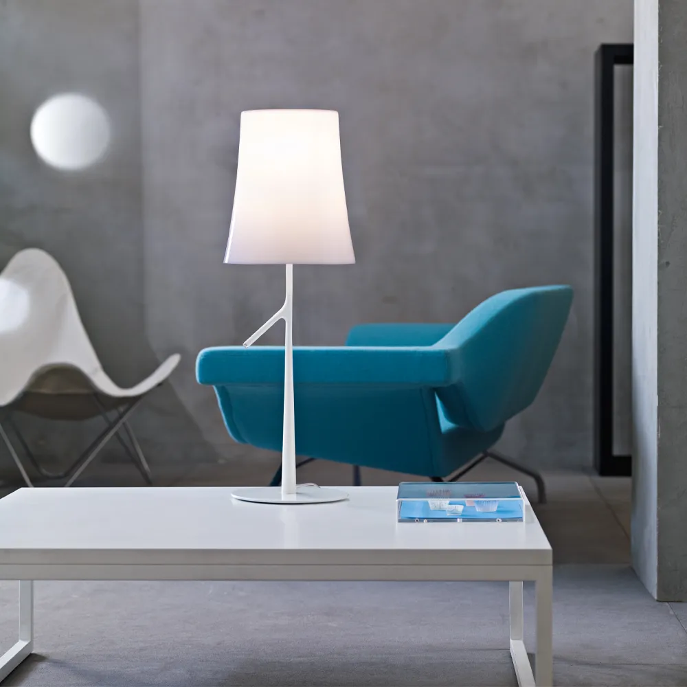 Birdie piccola bordslampa, white Foscarini