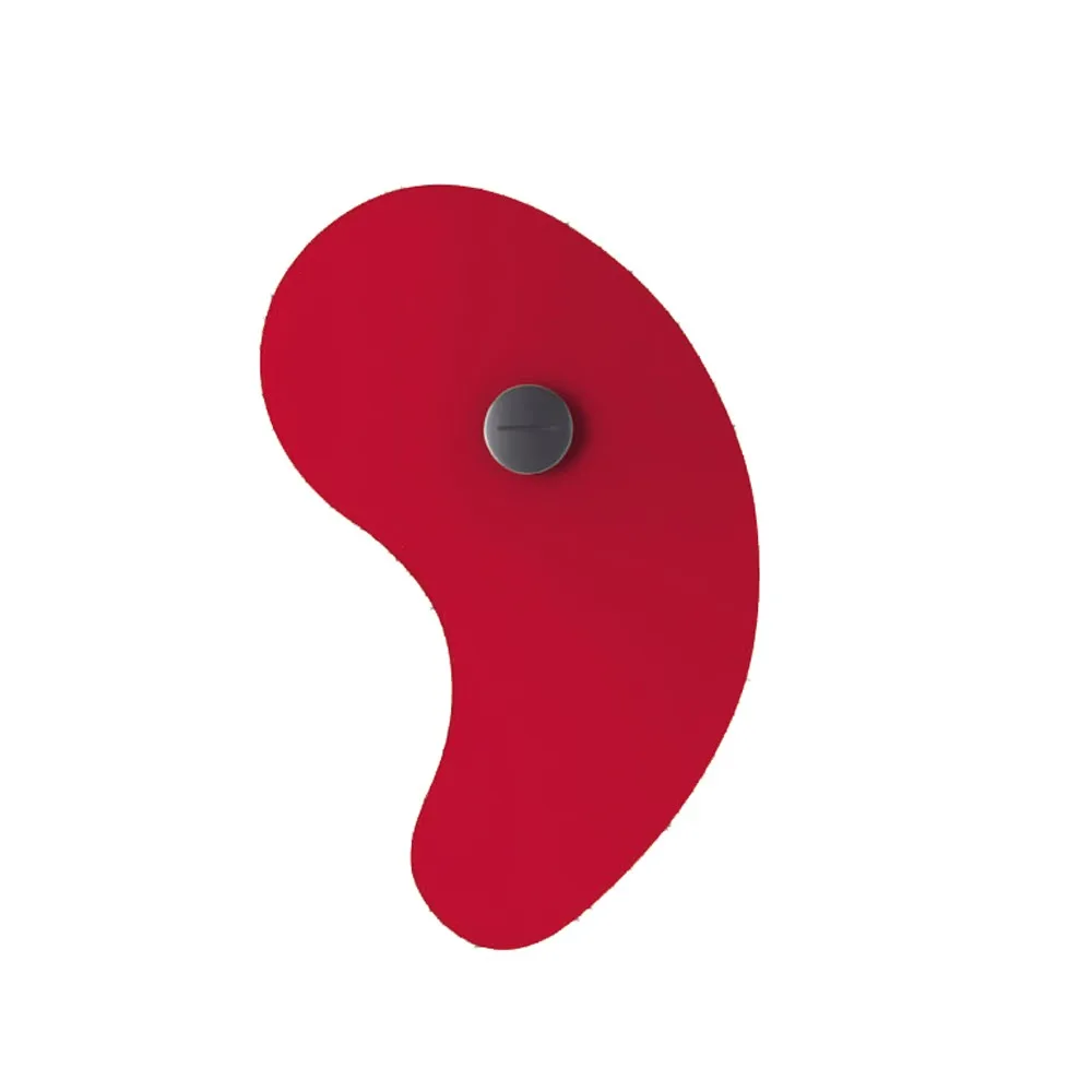 Bit 1 vägglampa, röd Foscarini