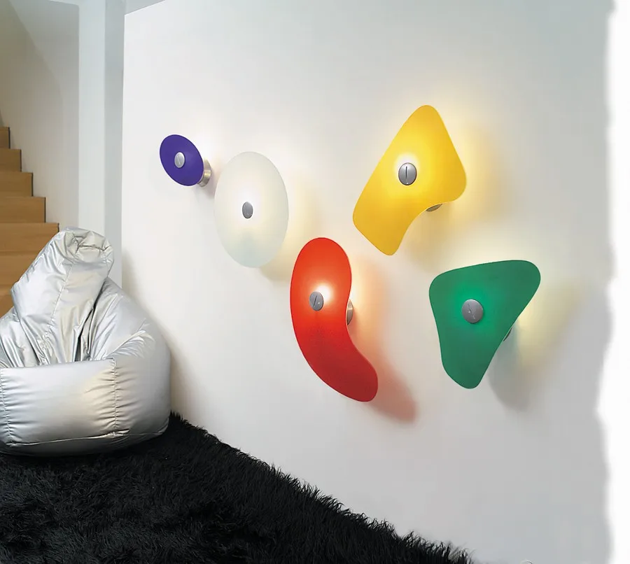 Bit 4 vägglampa, vit Foscarini