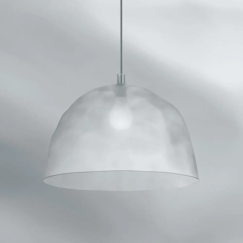Bump pendel, frost Foscarini