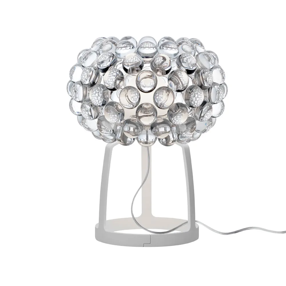 Caboche Plus bordslampa, transparent Foscarini