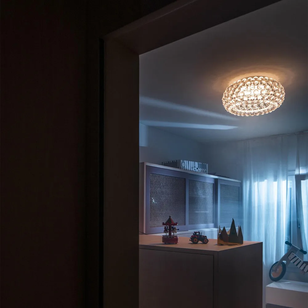 Caboche Plus MyLight plafond, transparent Foscarini