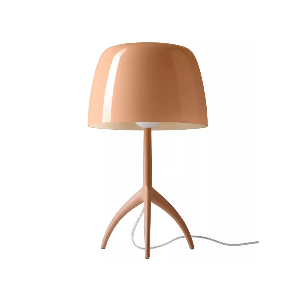 Lumiere Nuances bordslampa, cipria, grande Foscarini