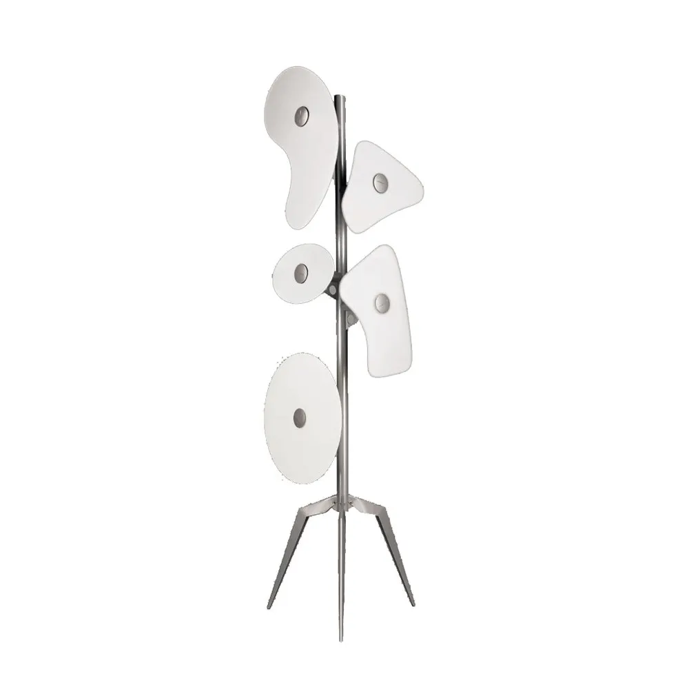 Orbital golvlampa, vit Foscarini