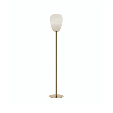 Rituals 1 golvlampa - oro/bianco, guldfärgad stativ - Foscarini