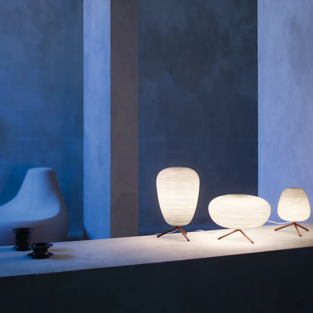 Rituals 3 bordslampa, vit Foscarini