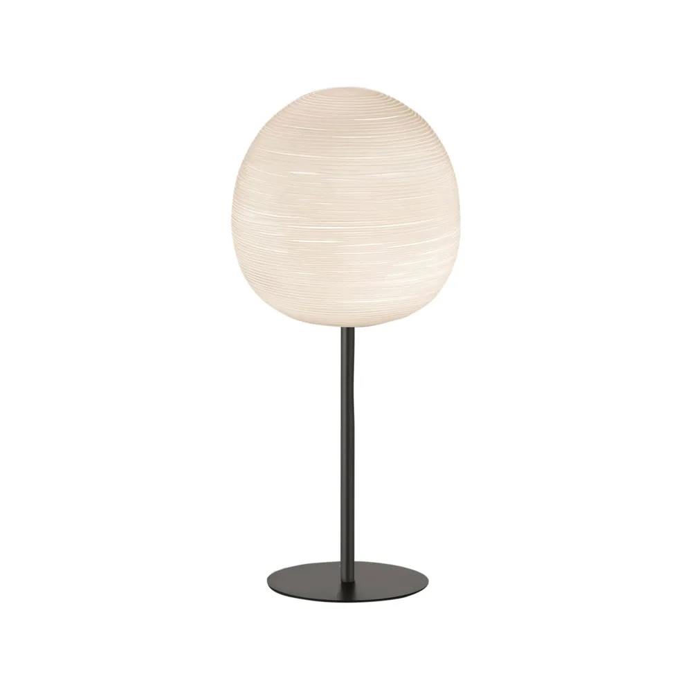 Rituals XL alta bordslampa, grafite/bianco, grafitgrå stativ Foscarini
