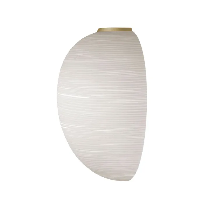 Rituals XL semi vägglampa - oro/bianco, guldfärgad - Foscarini