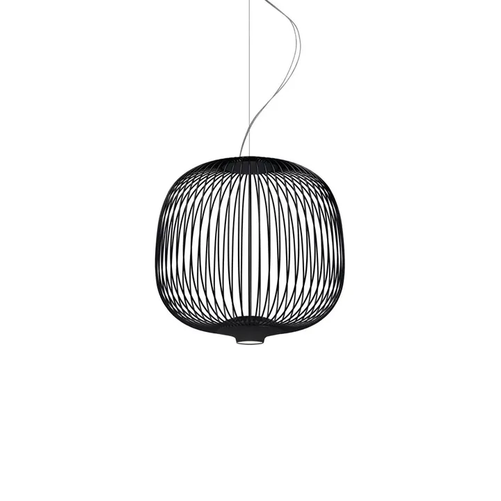 Spokes 2 Piccola MyLight pendel - svart - Foscarini