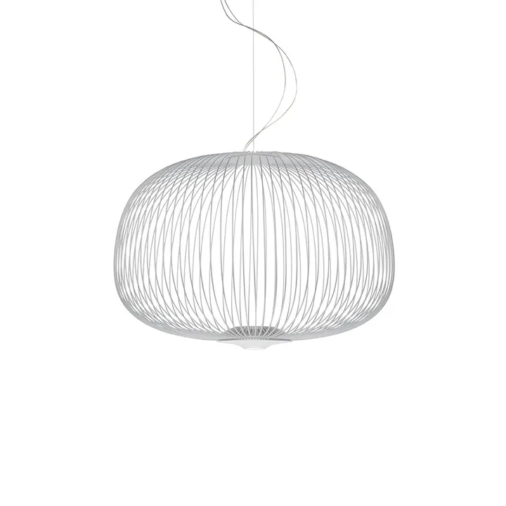 Spokes 3 pendel dimbar - vit - Foscarini