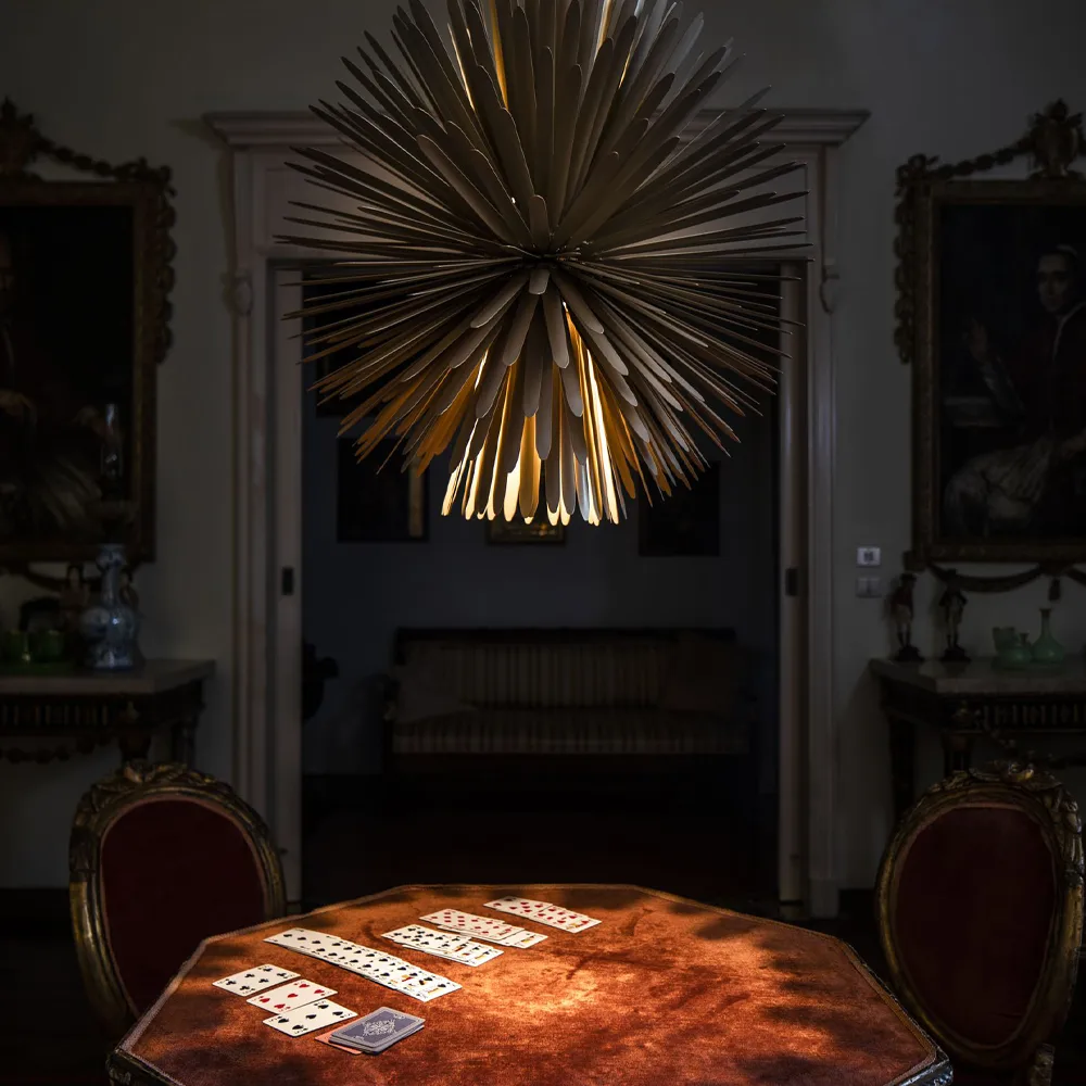 Sun - Light of love pendel, white Foscarini