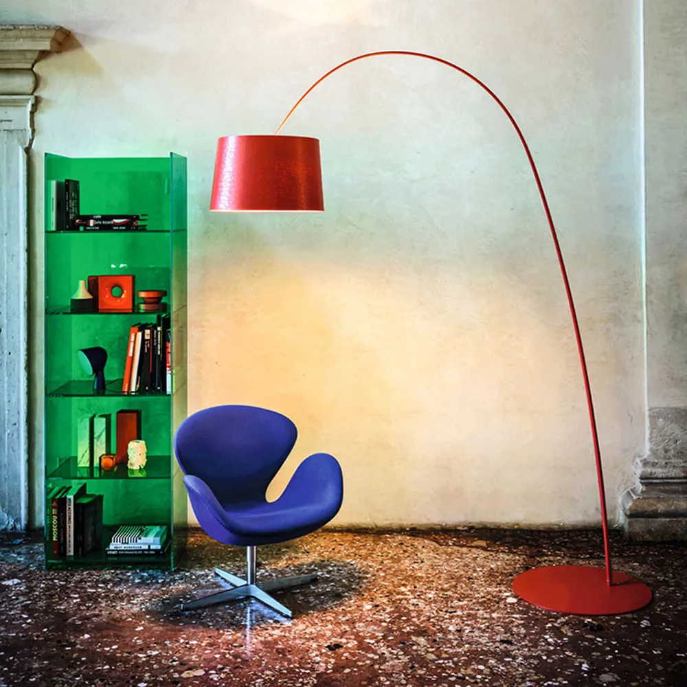 Twiggy LED golvlampa, grafit Foscarini