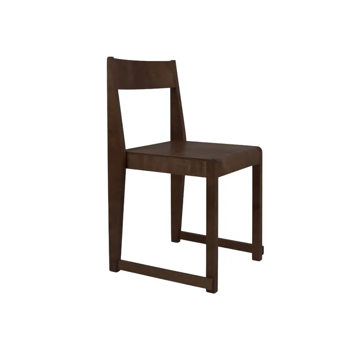 Chair 01 stol - Mörkbrun björk - FRAMA