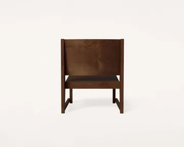 Easy Chair 01 loungestol - Mörkbrun björk - FRAMA
