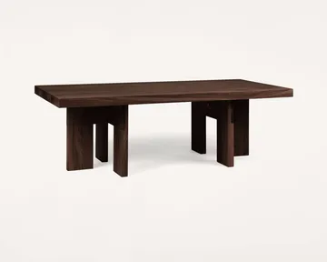 Farmhouse Rectangle soffbord - Mörk ek, 115x52x37 cm - FRAMA