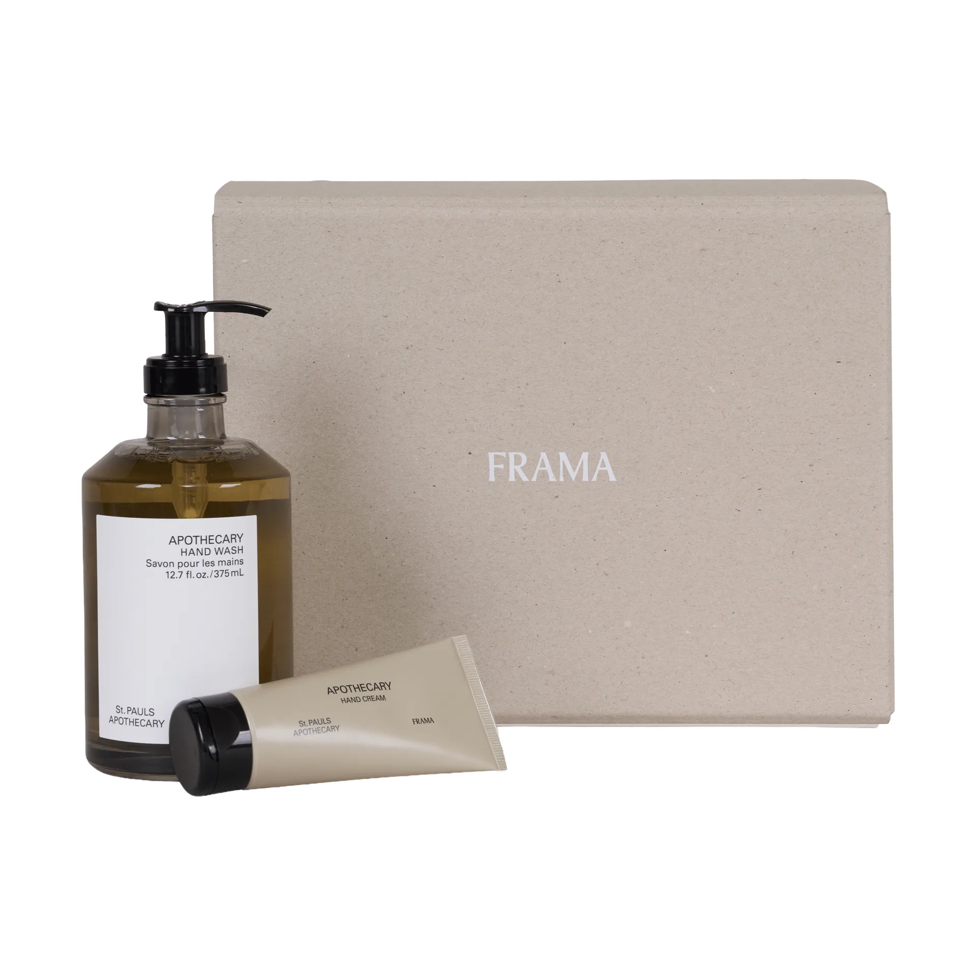 FRAMA gåvoset handtvål + handkräm, Apothecary FRAMA