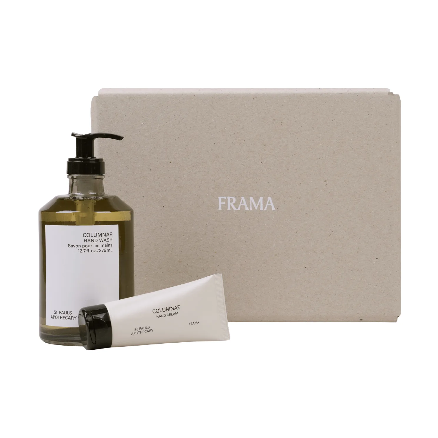 FRAMA gåvoset handtvål + handkräm, Columnae FRAMA