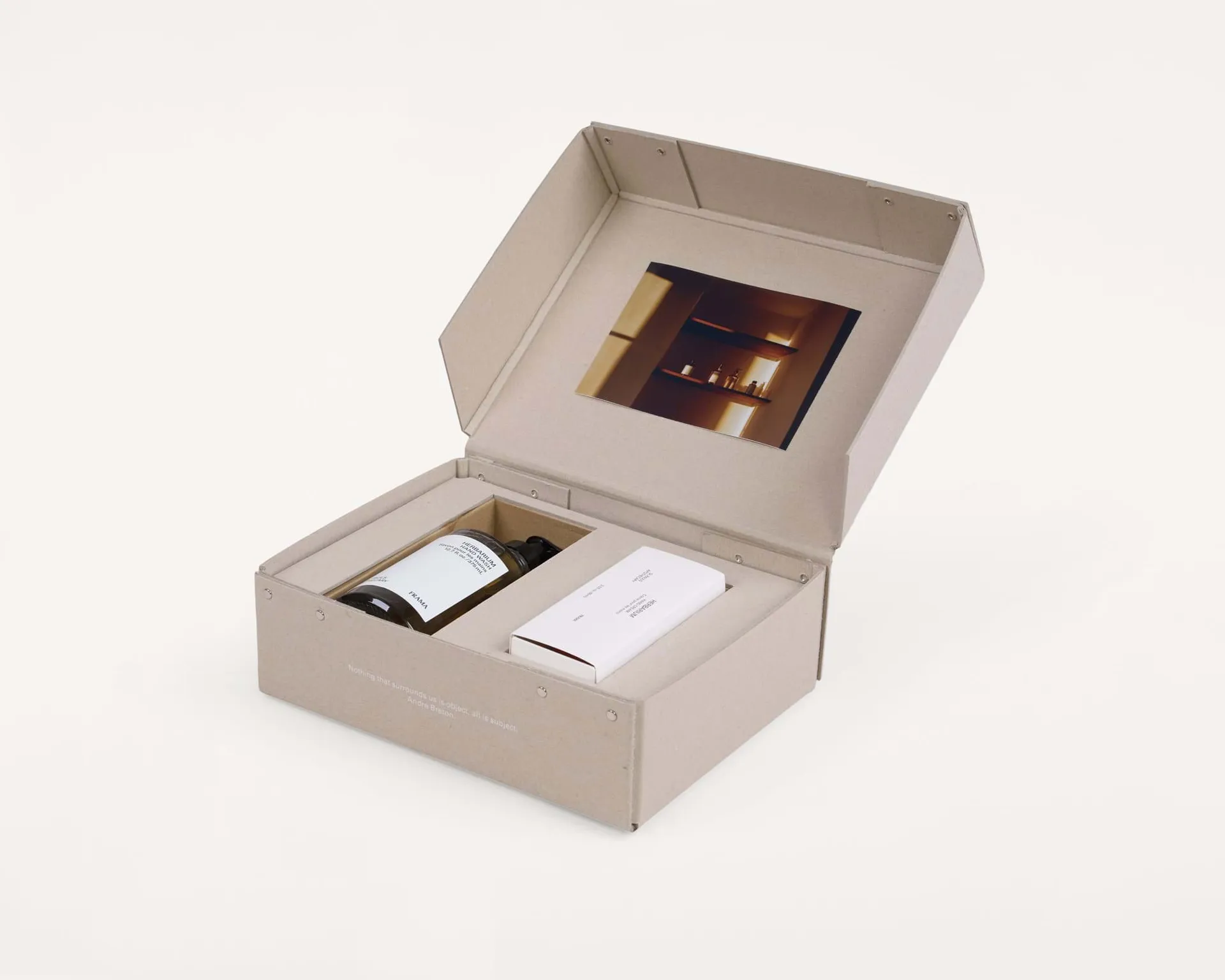 FRAMA gåvoset handtvål + handkräm, Herbarium FRAMA