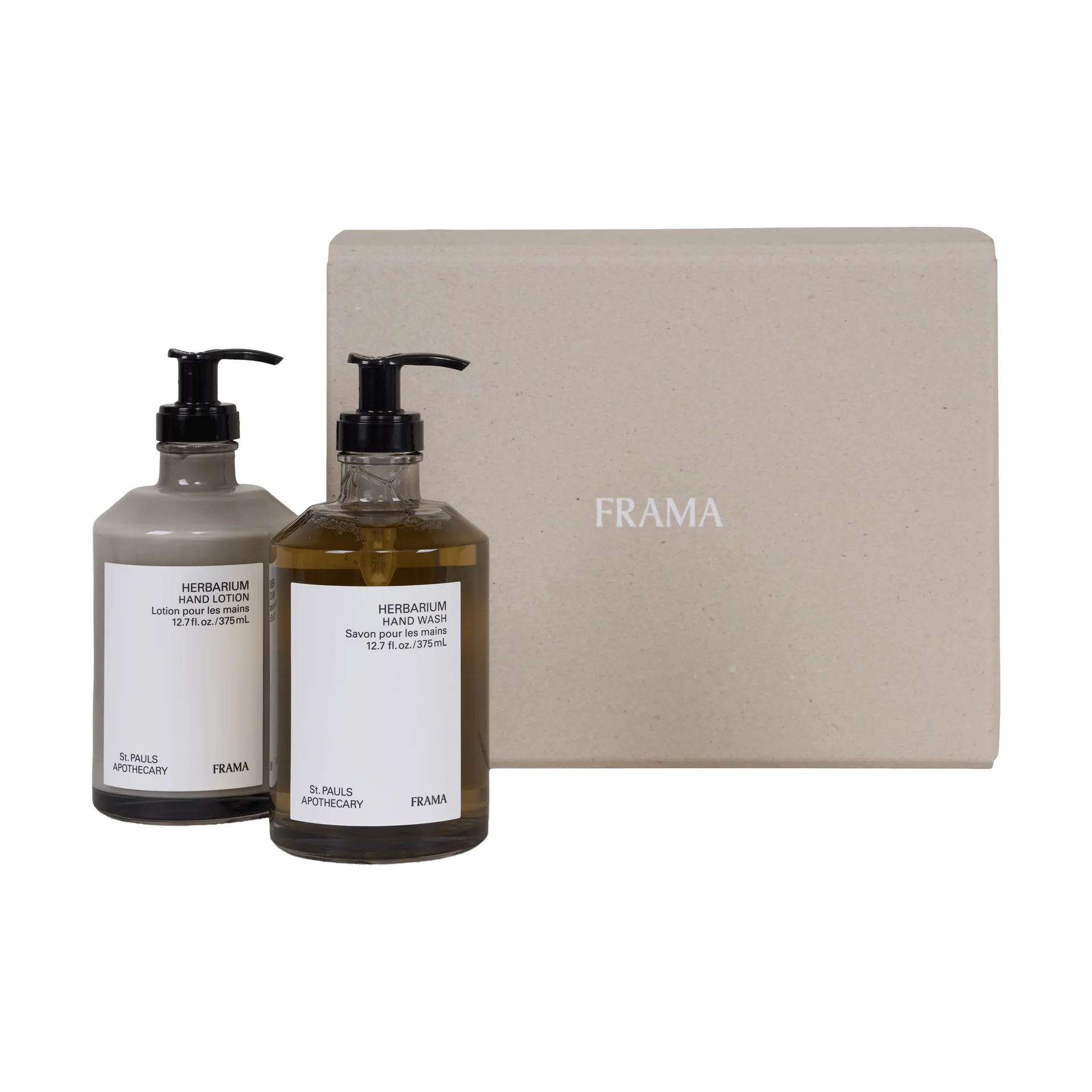 FRAMA gåvoset handtvål + handlotion, Herbarium FRAMA