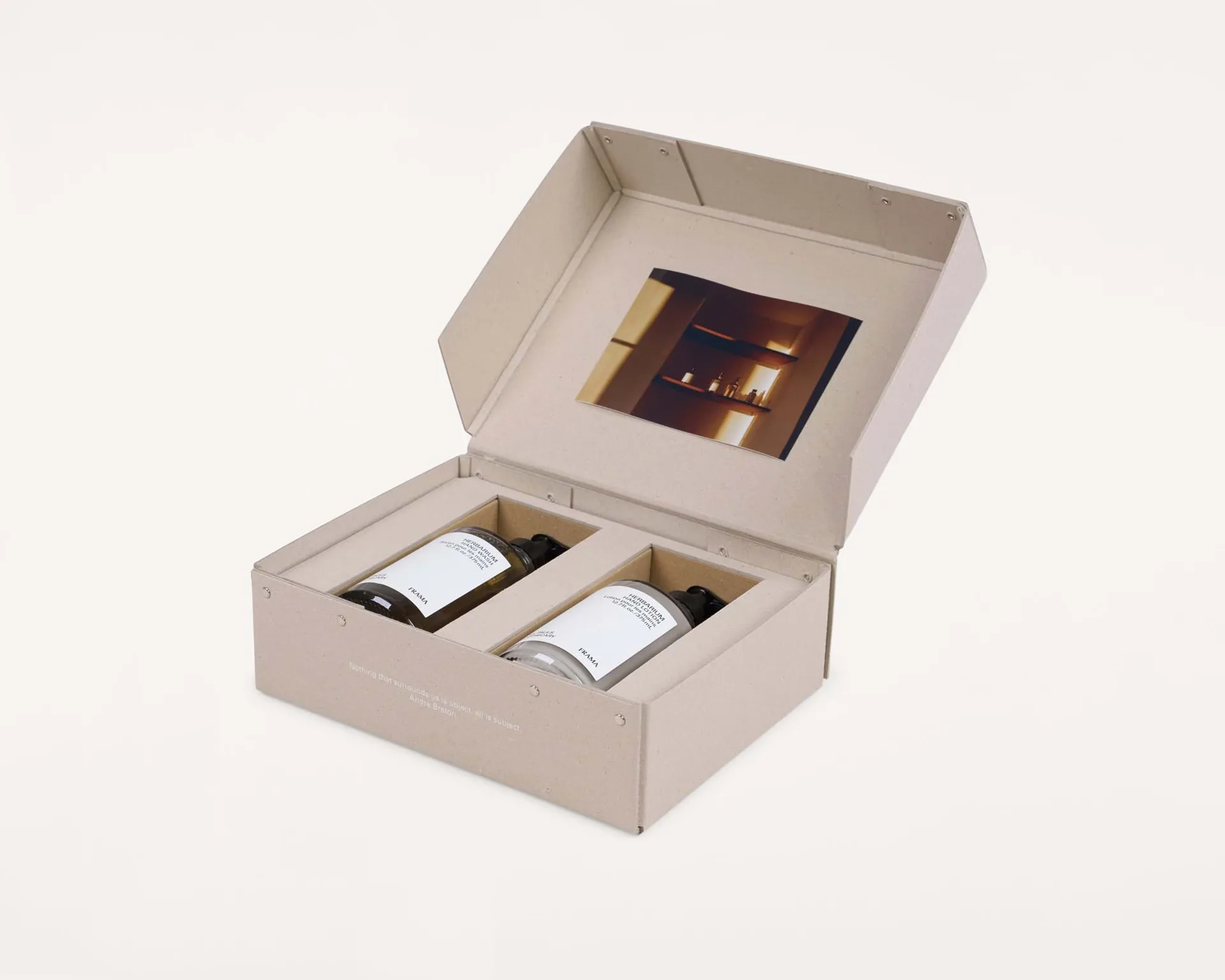 FRAMA gåvoset handtvål + handlotion, Herbarium FRAMA