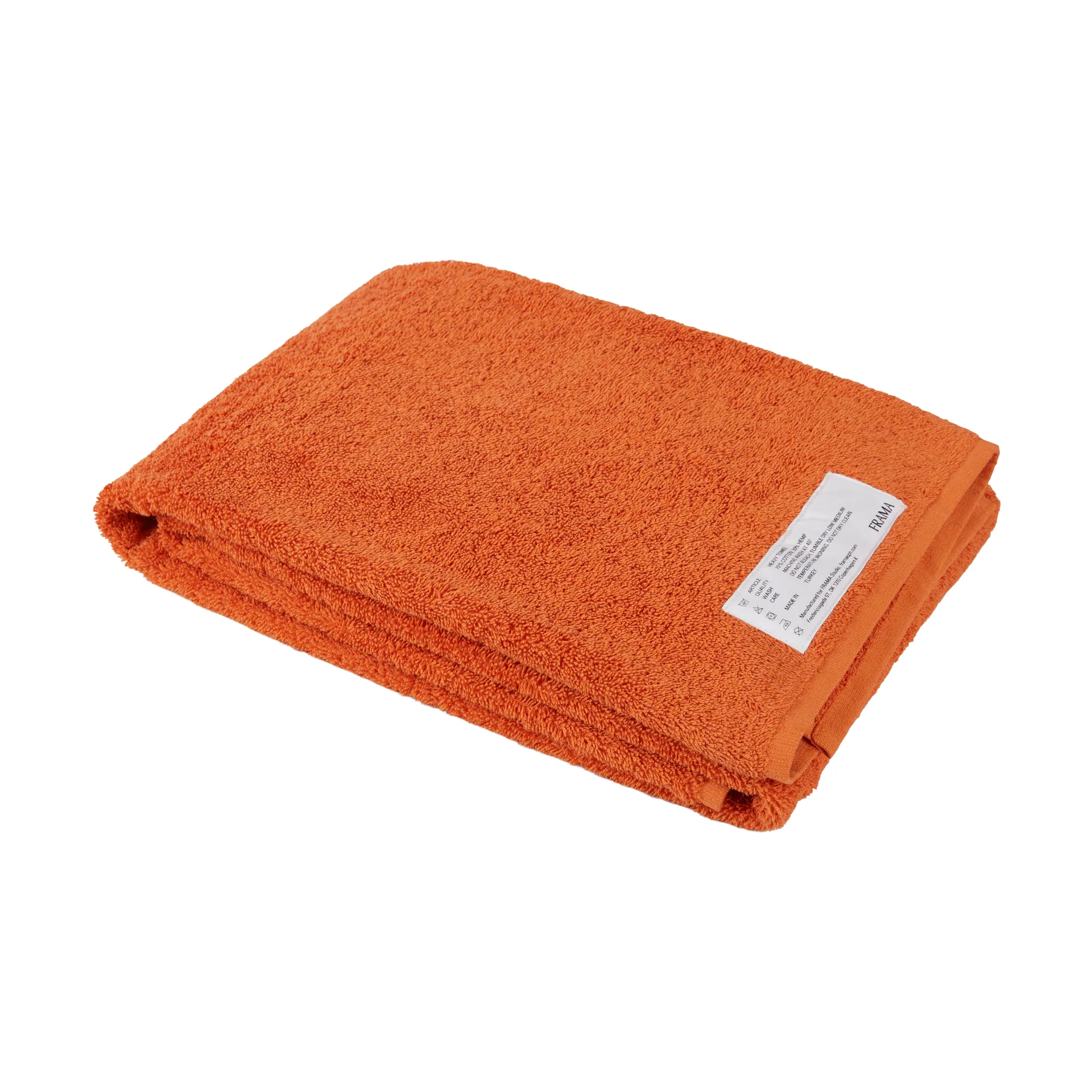Heavy Towel badhandduk 140x70 cm, Burnt orange (orange) FRAMA