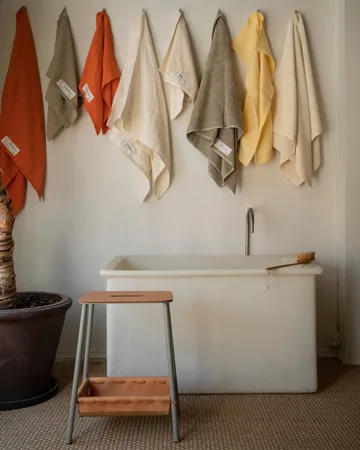 Heavy Towel badlakan 150x100 cm - Burnt orange (orange) - FRAMA
