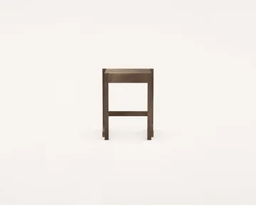 Low Stool 01 pall - Mörkbrun björk - FRAMA