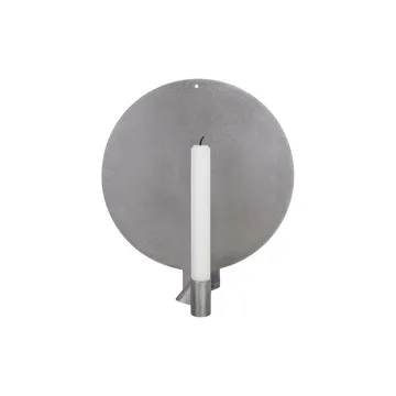 Ornament väggljusstake - Rostfritt stål, round, 28,2 cm - FRAMA