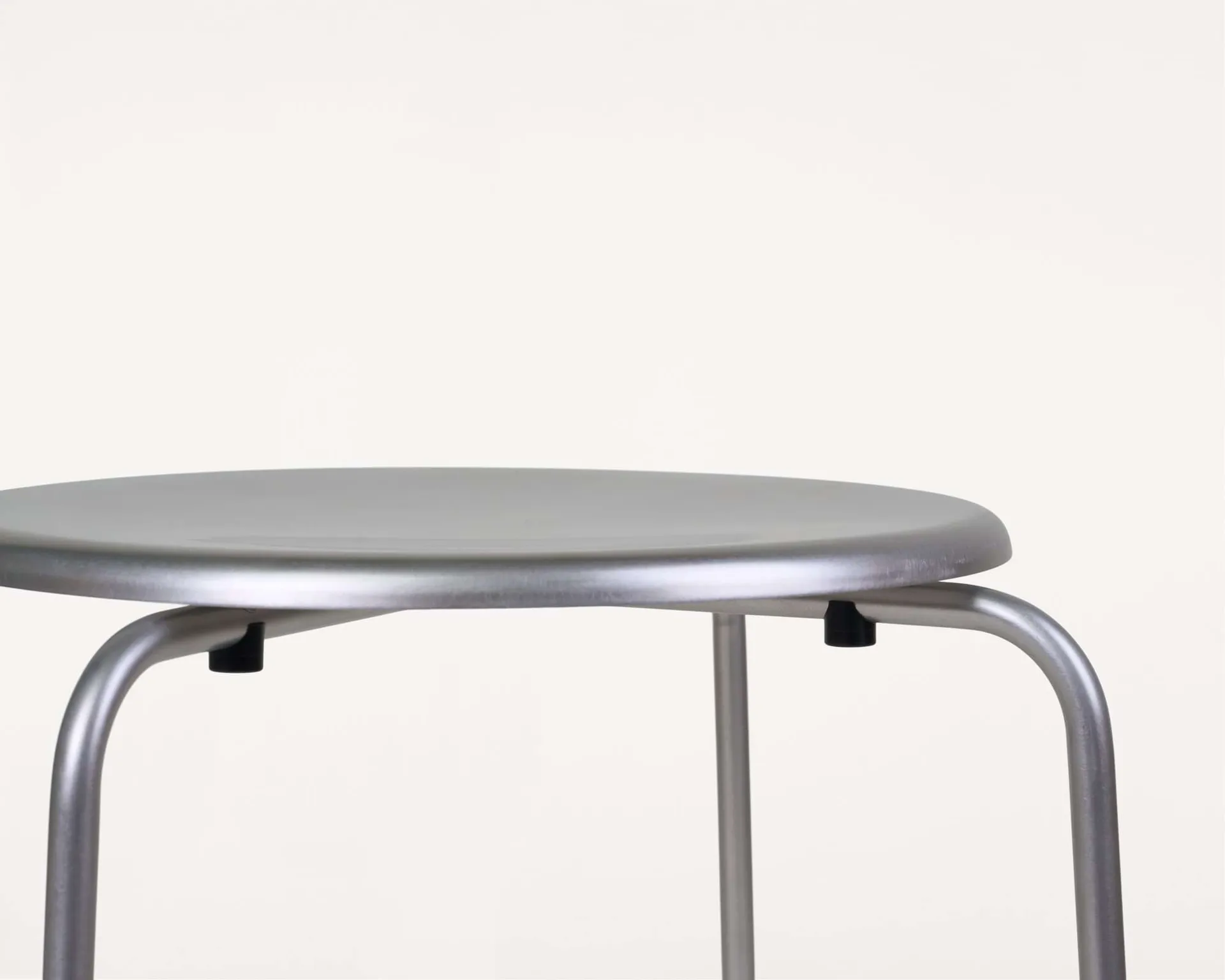 Petit Rond rund pall, Rostfritt stål FRAMA