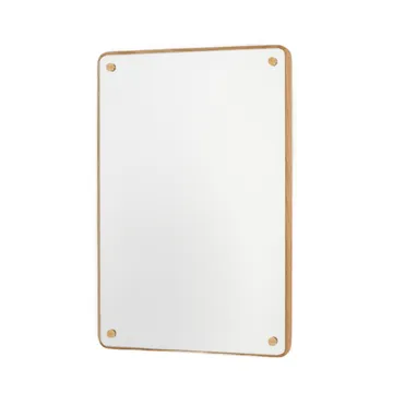RM-1 Rectangular spegel - Ek, small, 58x40 cm - FRAMA