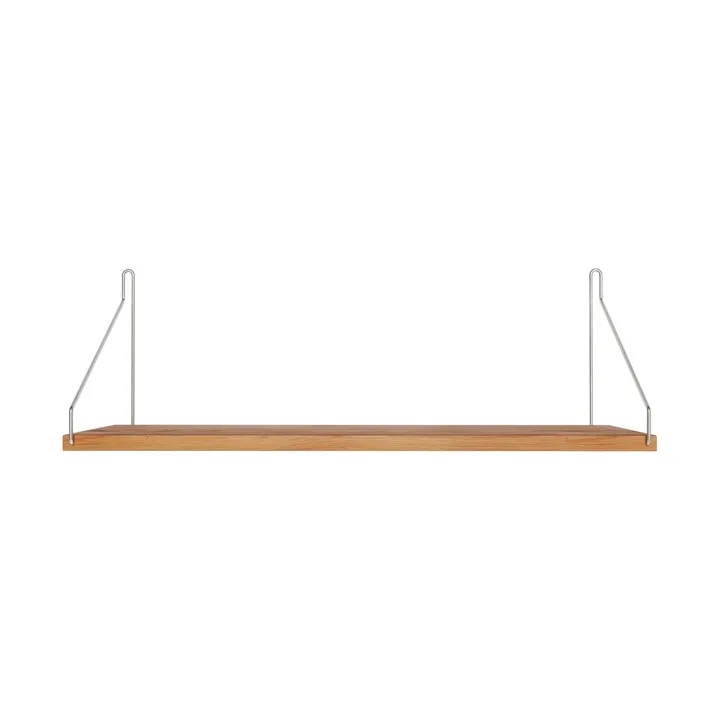 Single Shelf vägghylla - Ek-rostfritt stål, 60x20 cm - FRAMA