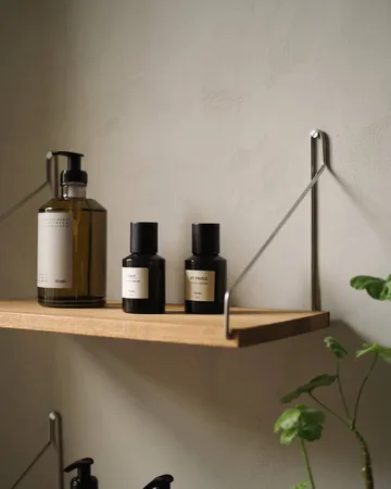 Single Shelf vägghylla - Ek-rostfritt stål, 60x27 cm - FRAMA