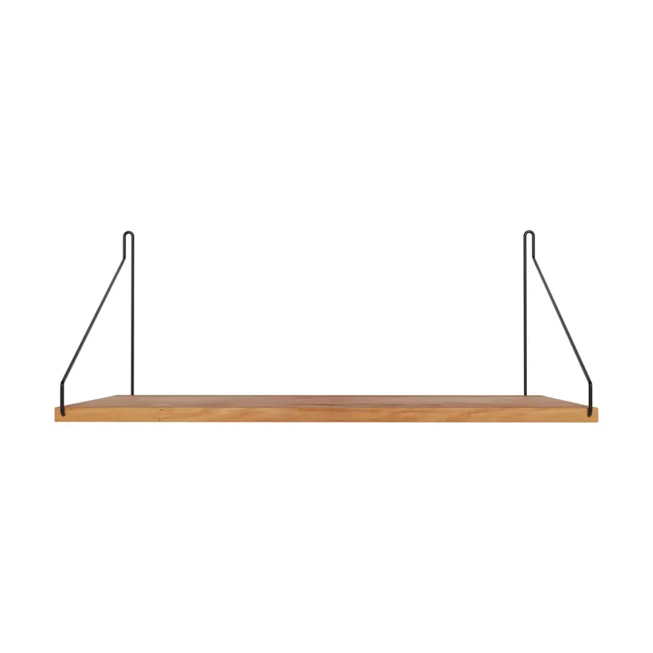 Single Shelf vägghylla - Ek-svart, 40x27 cm - FRAMA