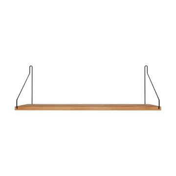 Single Shelf vägghylla - Ek-svart, 60x20 cm - FRAMA