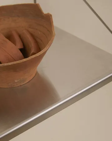 Single Shelf vägghylla - Rostfritt stål, 80x20 cm - FRAMA