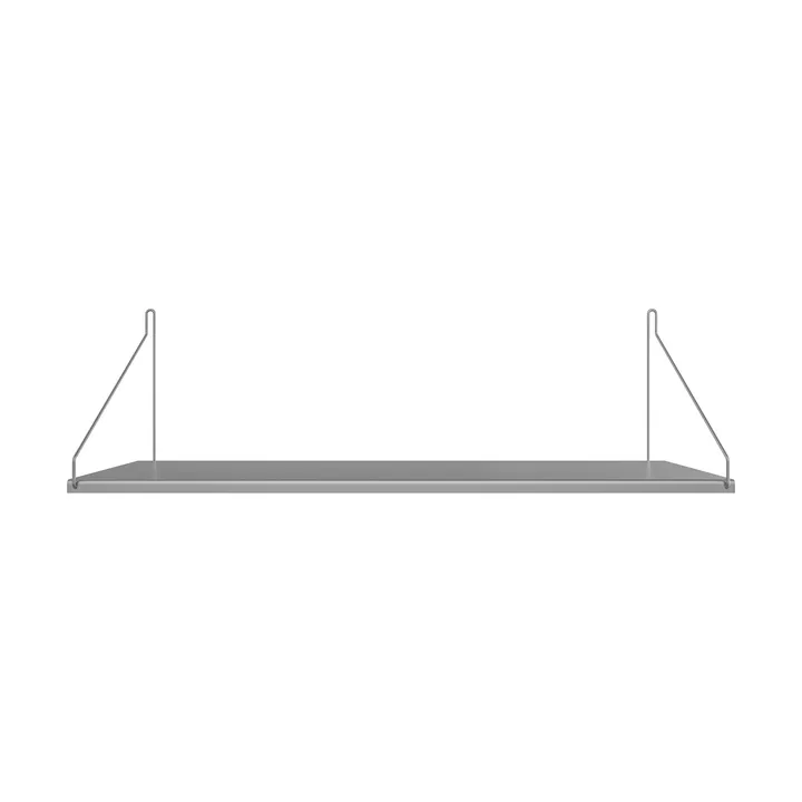 Single Shelf vägghylla - Rostfritt stål, 80x27 cm - FRAMA