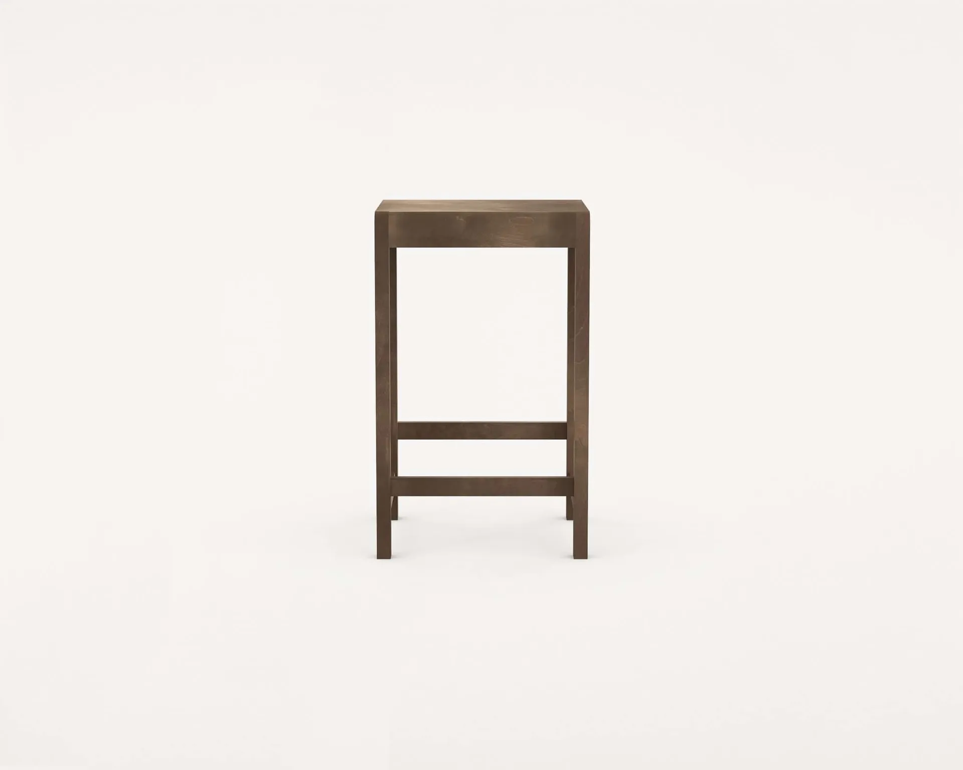 Stool 01 barpall, Mörkbrun björk, 65 cm FRAMA