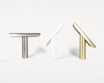 T Lamp bordslampa - Vit - FRAMA