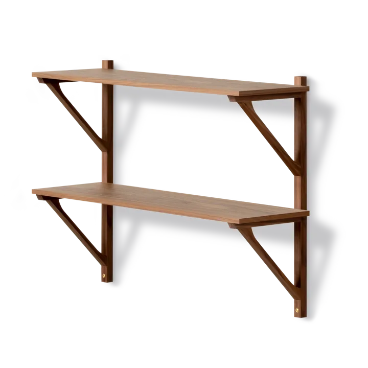 BM29 hylla 78x61 cm - Walnut lacquer - Fredericia Furniture