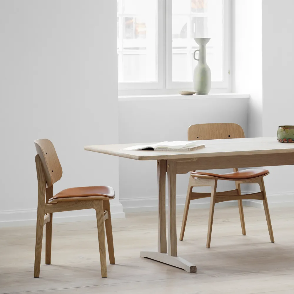 C18 Shaker Table matbord, Såpad ek, 180x90cm Fredericia Furniture