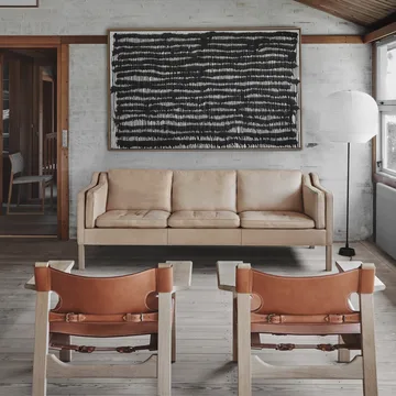 Den spanske stol fåtölj - Läder cognac-oljad ek - Fredericia Furniture