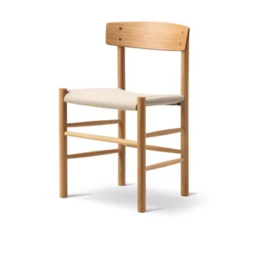 J39 stol - Oljad ek-natur canvas - Fredericia Furniture