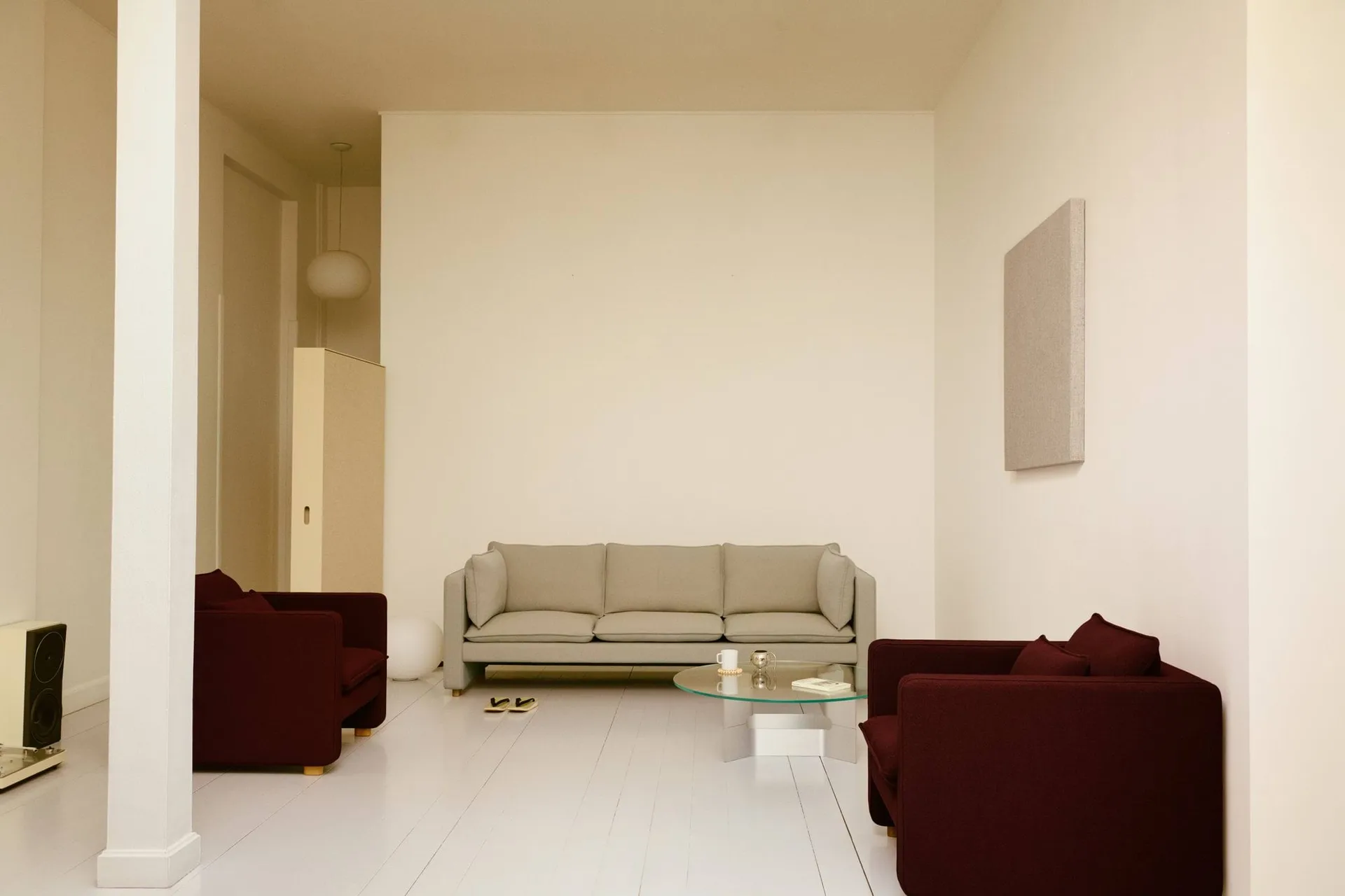 Jota soffa, Vidar 146-ljusoljad ek, 231 cm, 3-sits Fredericia Furniture