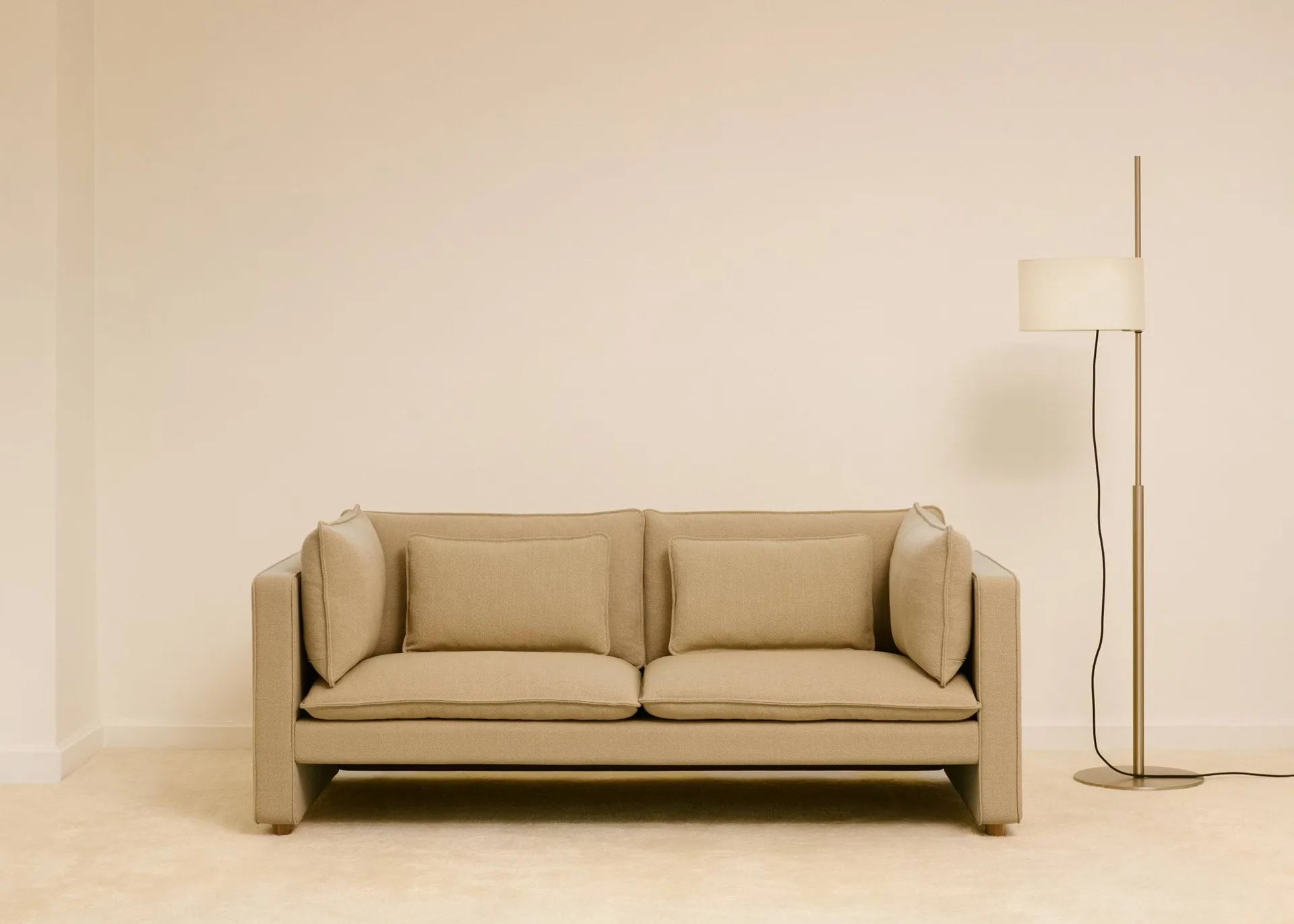 Jota soffa, Vidar 323-ljusoljad ek, 185 cm, 2-sits Fredericia Furniture