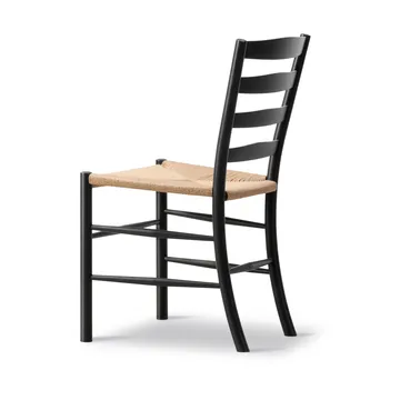 Klint stol - Naturflätad-svartlackerad ek - Fredericia Furniture